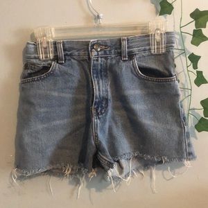 Vintage jean shorts